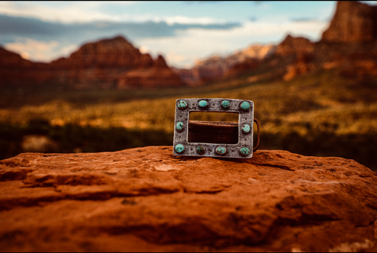 Turquoise Belt Buckle